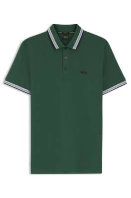 Paddy polo shirt in cotton piqué 1