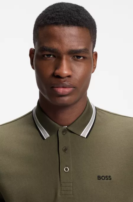 Paddy polo shirt in cotton piqué
