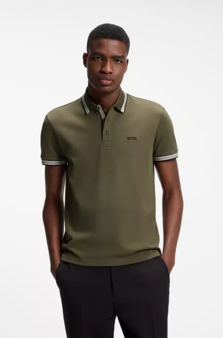 Paddy polo shirt in cotton piqué