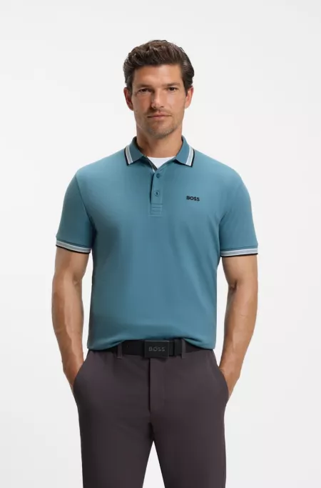 Poloshirt aus Baumwoll-Piqué mit Logo-Details