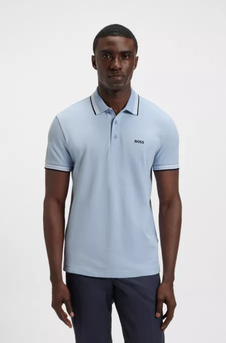 Paddy polo shirt in cotton piqué