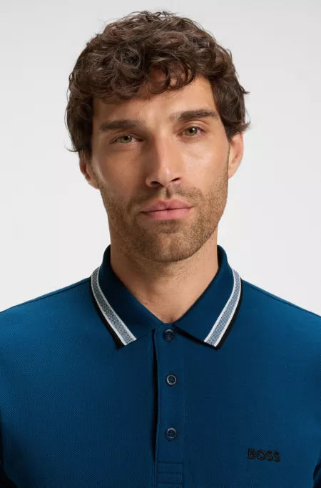 Paddy polo shirt in cotton piqué