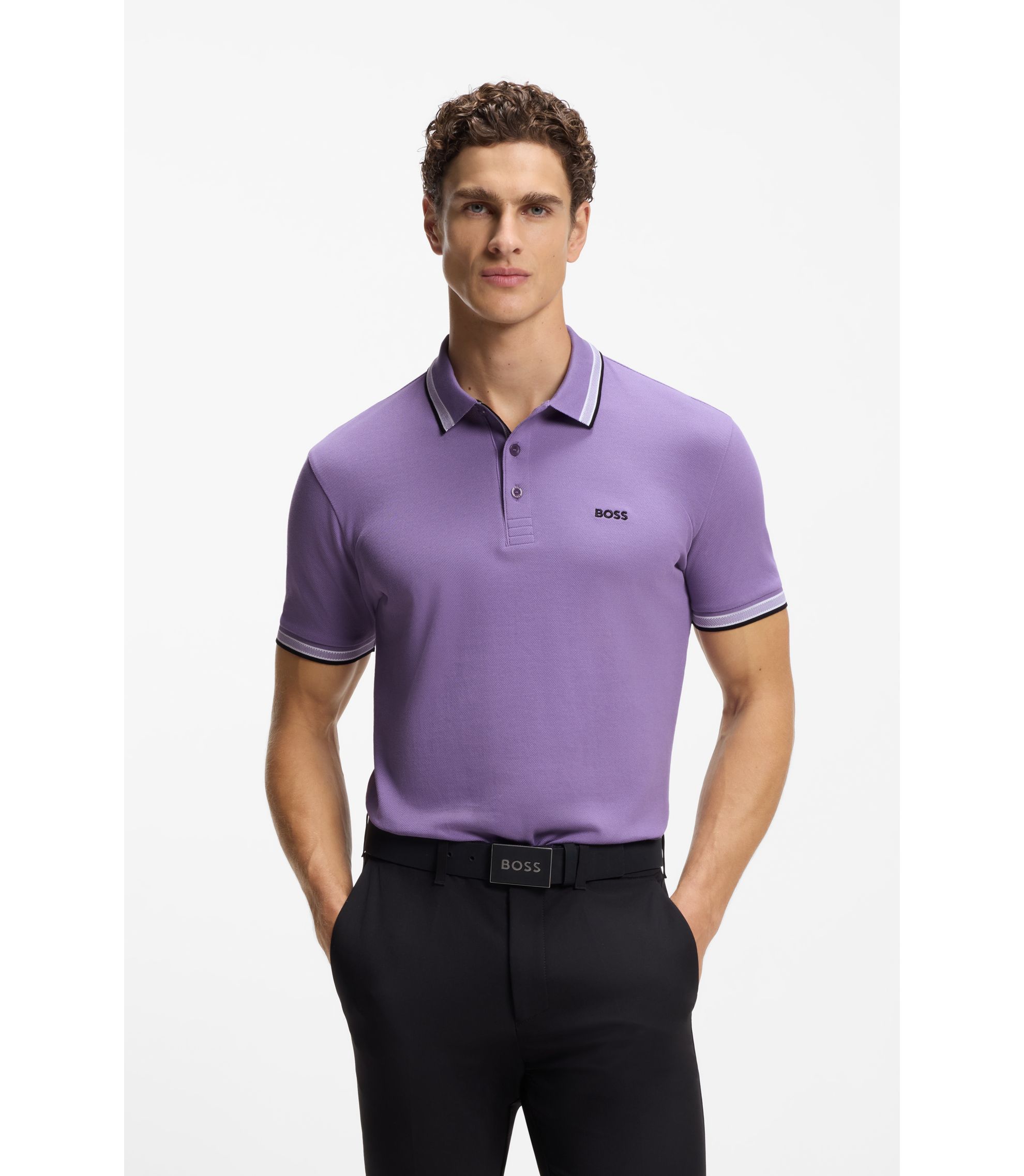 Paddy Poloshirt aus Baumwoll-Piqué