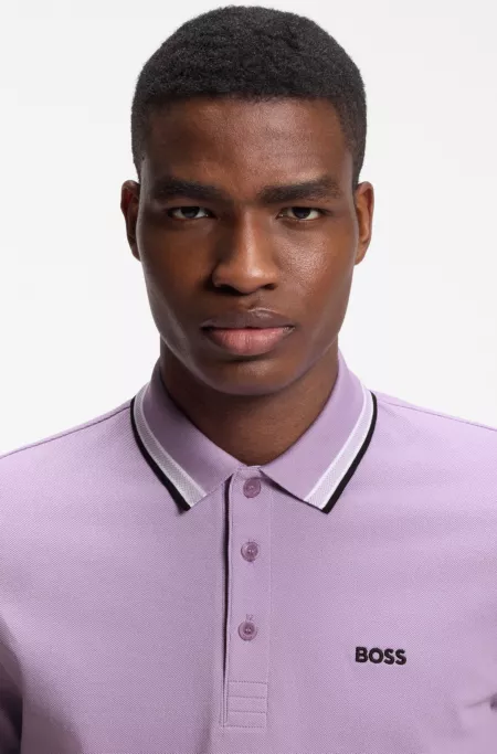 Paddy polo shirt in cotton piqué