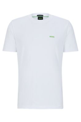 White hugo clearance boss t shirt