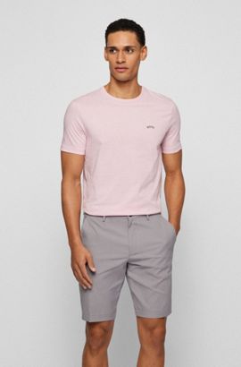 BOSS Bodywear T-Shirt Logo Open Pink 