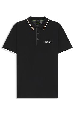 Active Paddy regular-fit polo shirt in quick-dry stretch piqué       