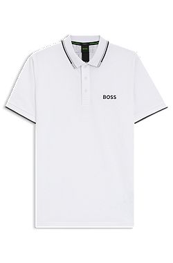 Active Paddy regular-fit polo shirt in quick-dry stretch piqué       