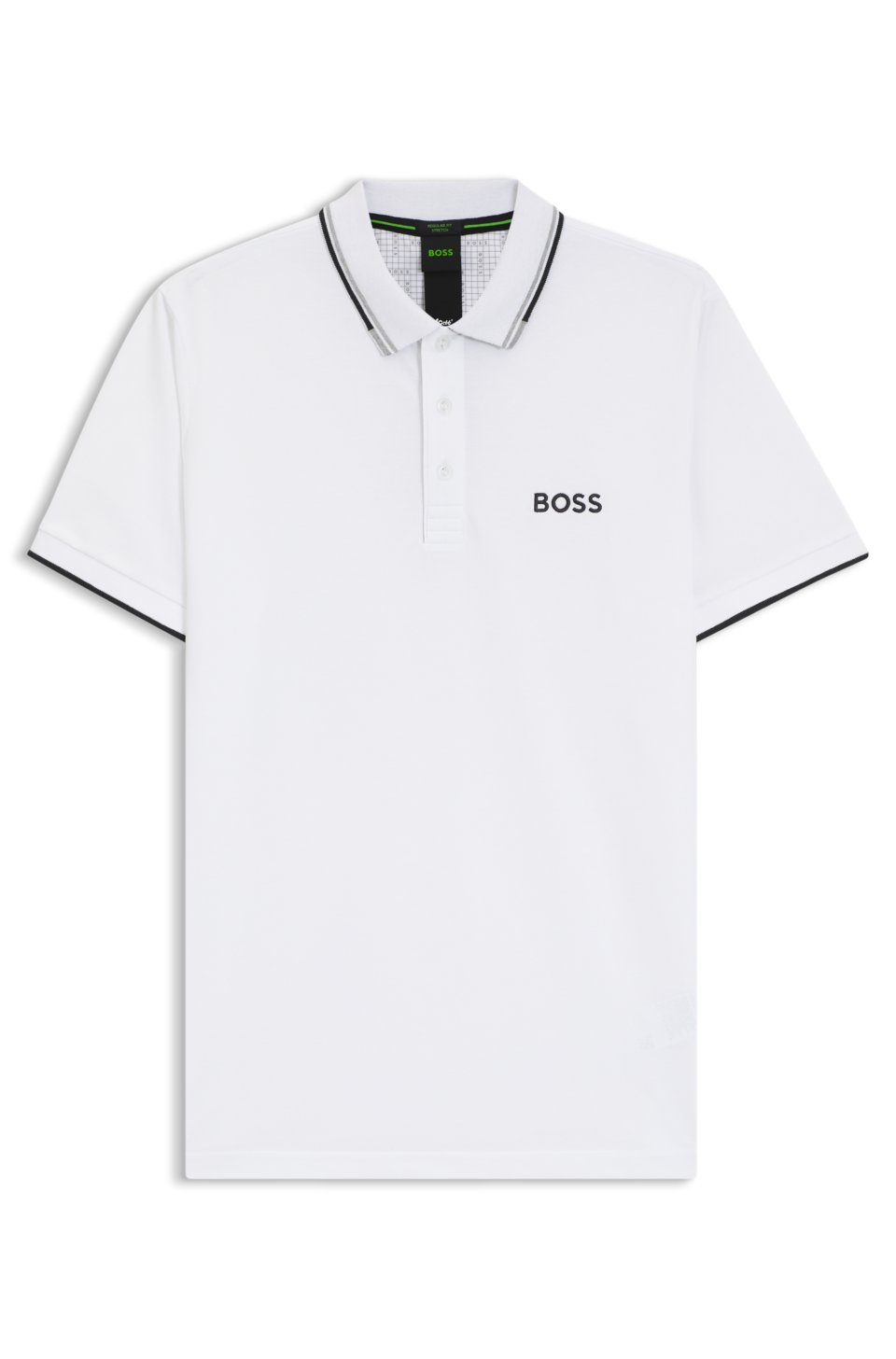 Active Paddy regular-fit polo shirt in quick-dry stretch piqué