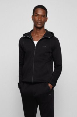 hugo boss zipper hoodie