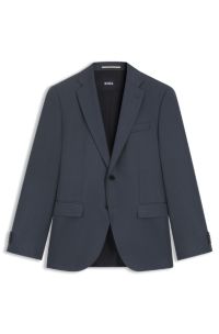 BOSS - Regular-Fit Sakko aus Schurwoll-Serge