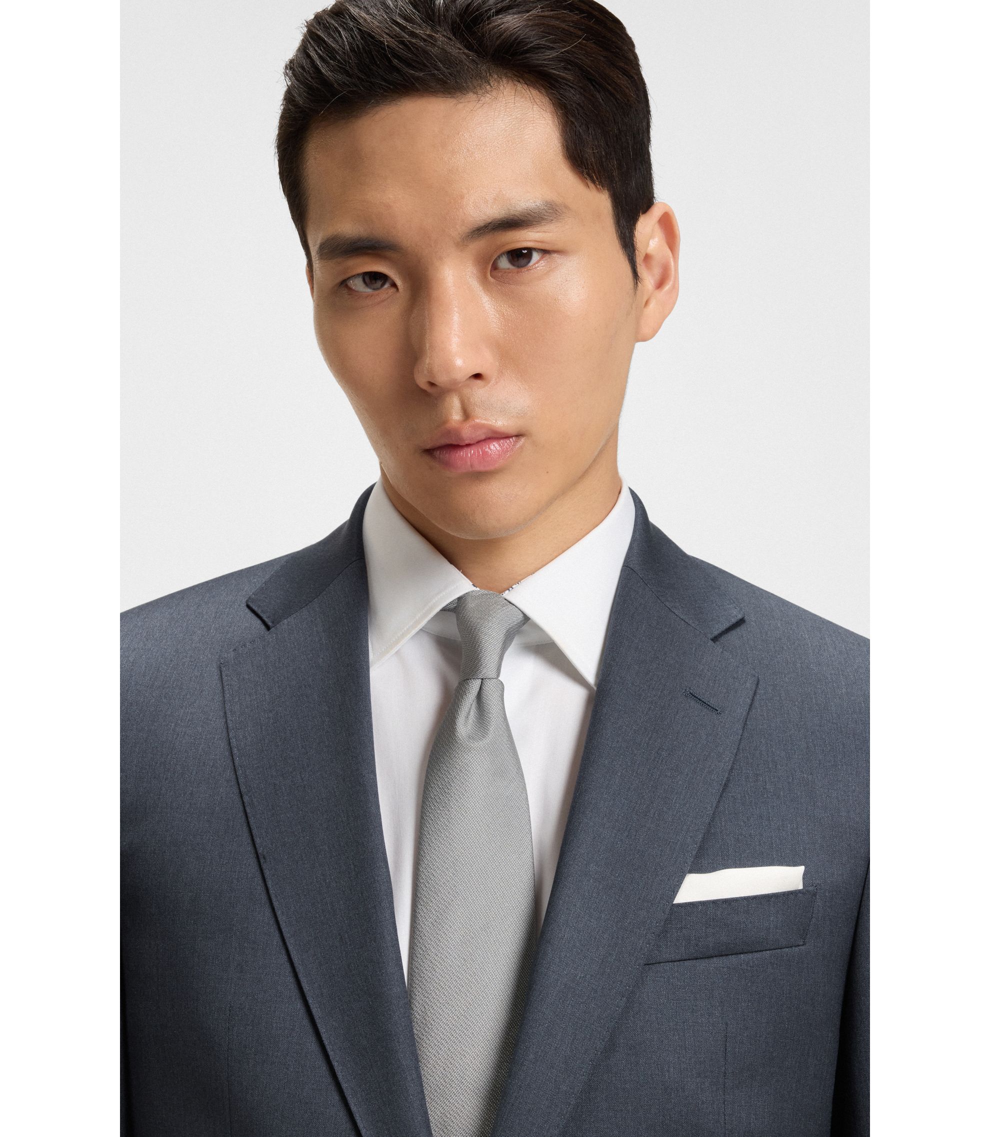 ◆購入12万◆HUGO BOSSシルク・ウール混紡スーツ46 1.jpg
