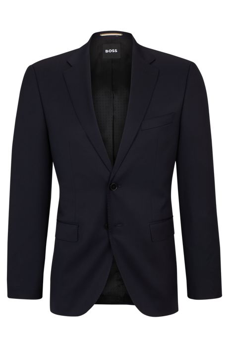 sport coats and suit jackets Patou Drawstring Jacket In Virgin Wool in Black Womens Clothing Jackets Blazers 