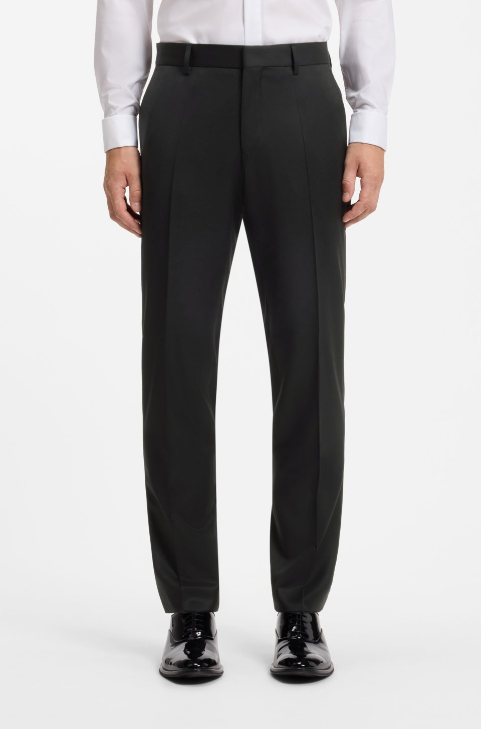 ONE Slim-fit trousers in virgin-wool serge