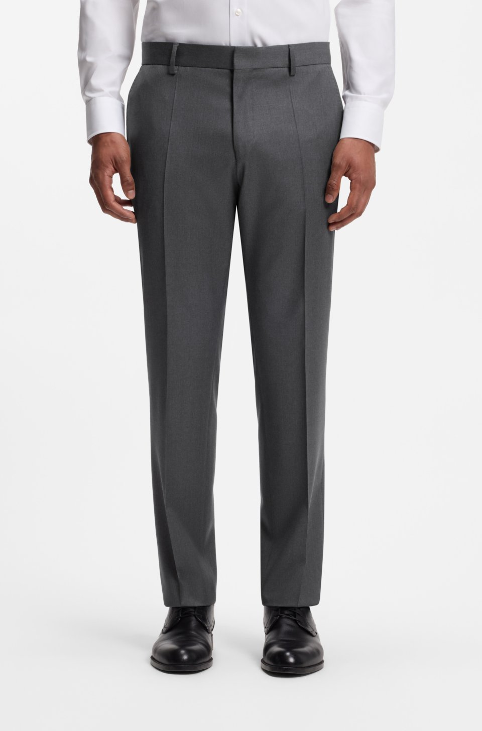 ONE Slim-fit trousers in virgin-wool serge