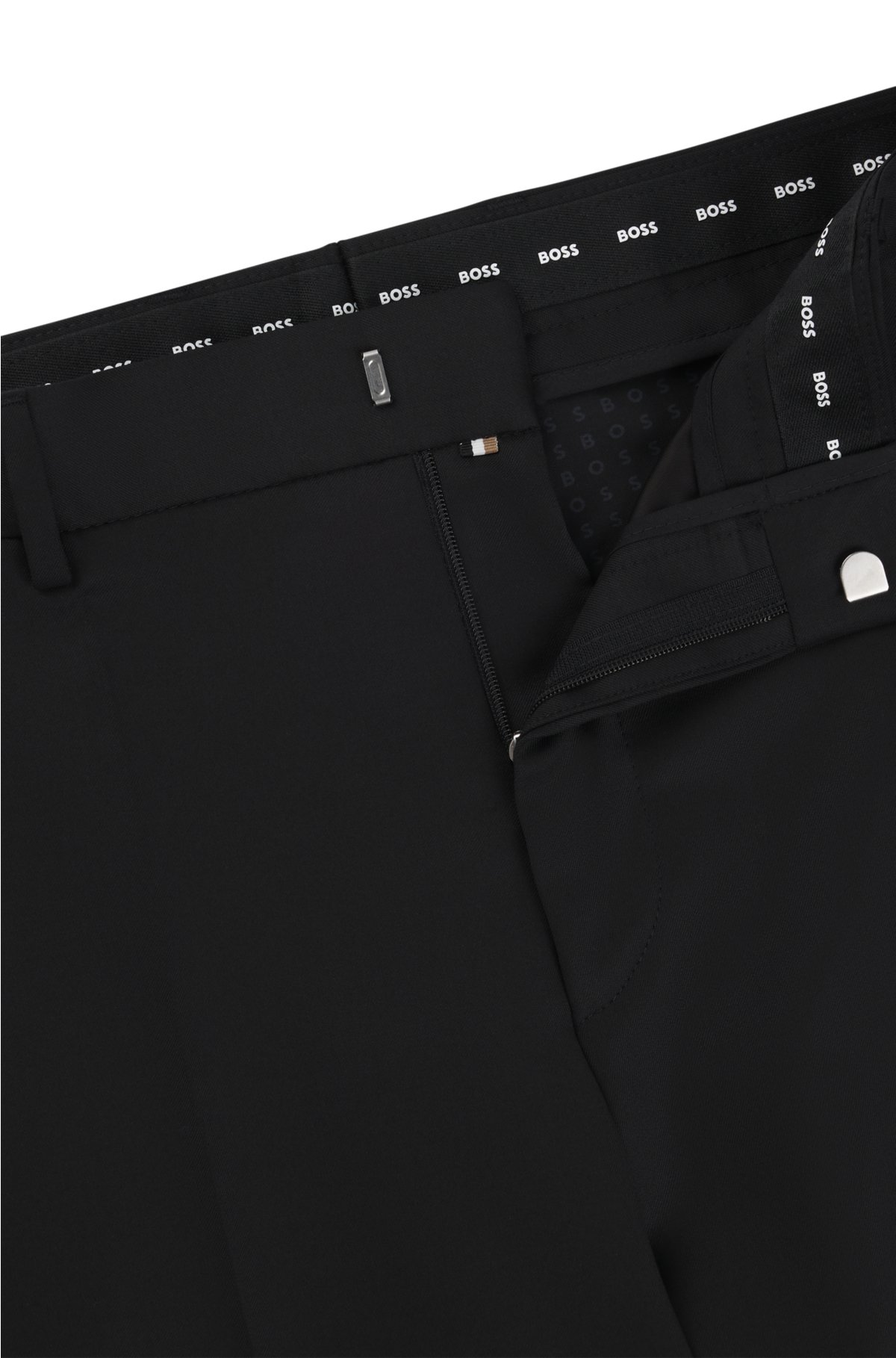 Skrive ud Outlook Katedral BOSS - Bukser i serge af ny uld i regular fit