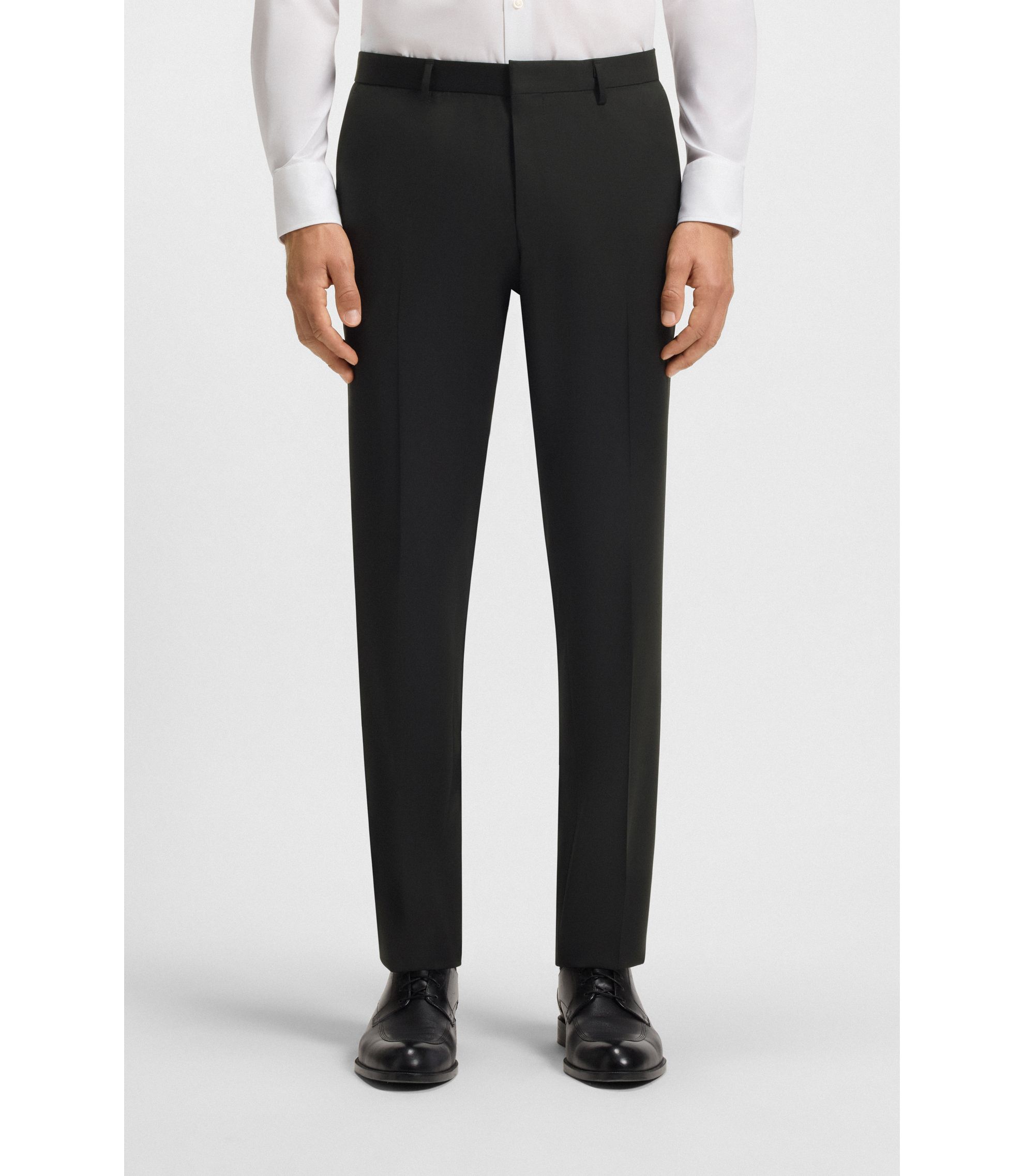 Extra Slim-Fit Hose aus Schurwoll-Serge