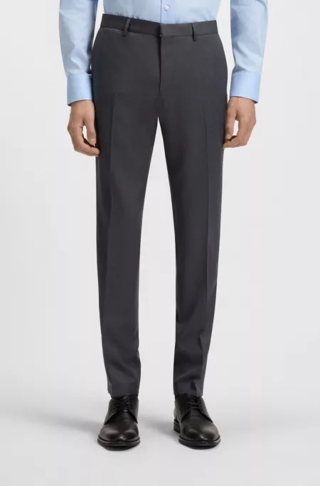 Pantalon Extra-Slim en sergé de laine vierge