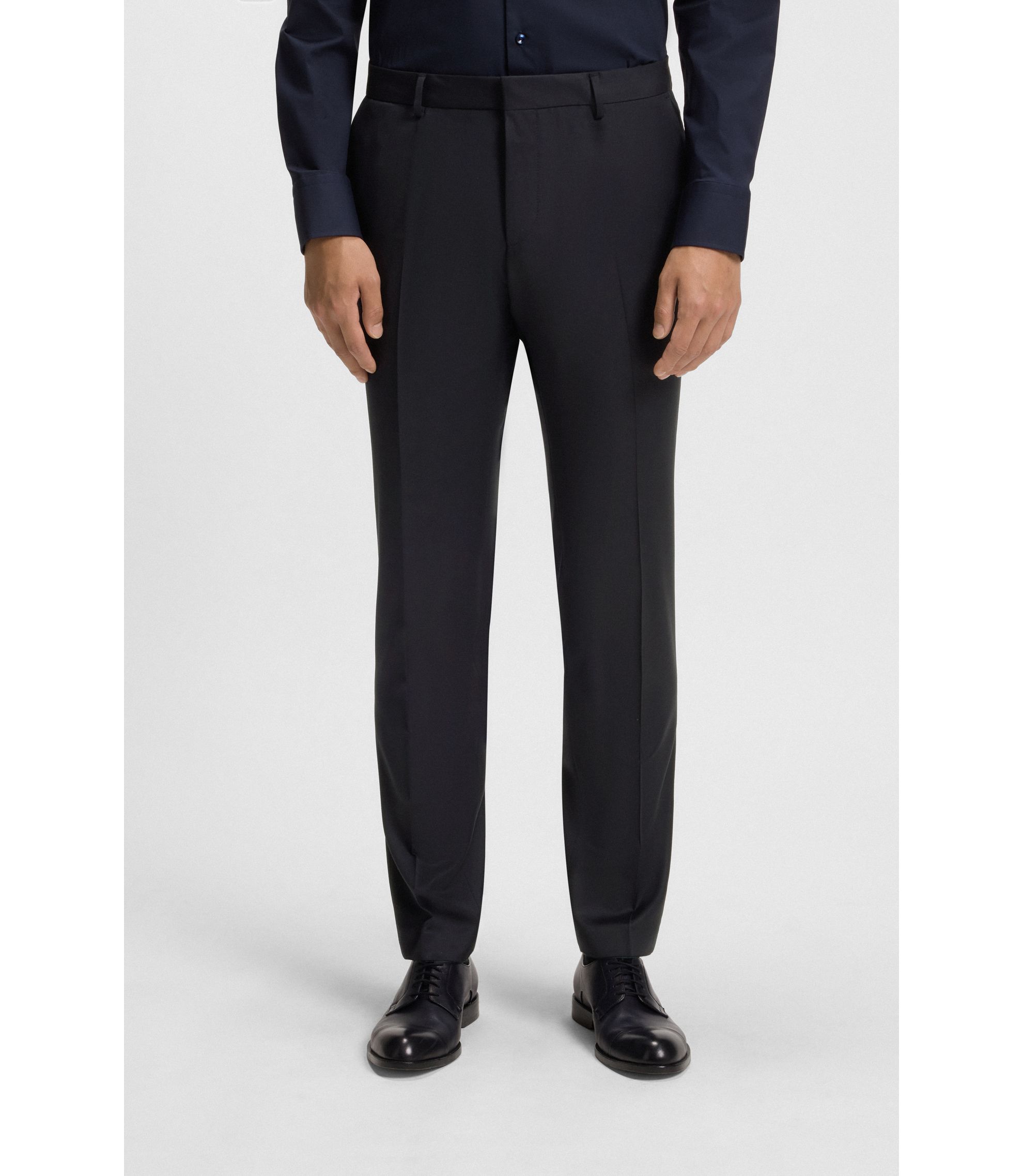 Extra Slim-Fit Hose aus Schurwoll-Serge