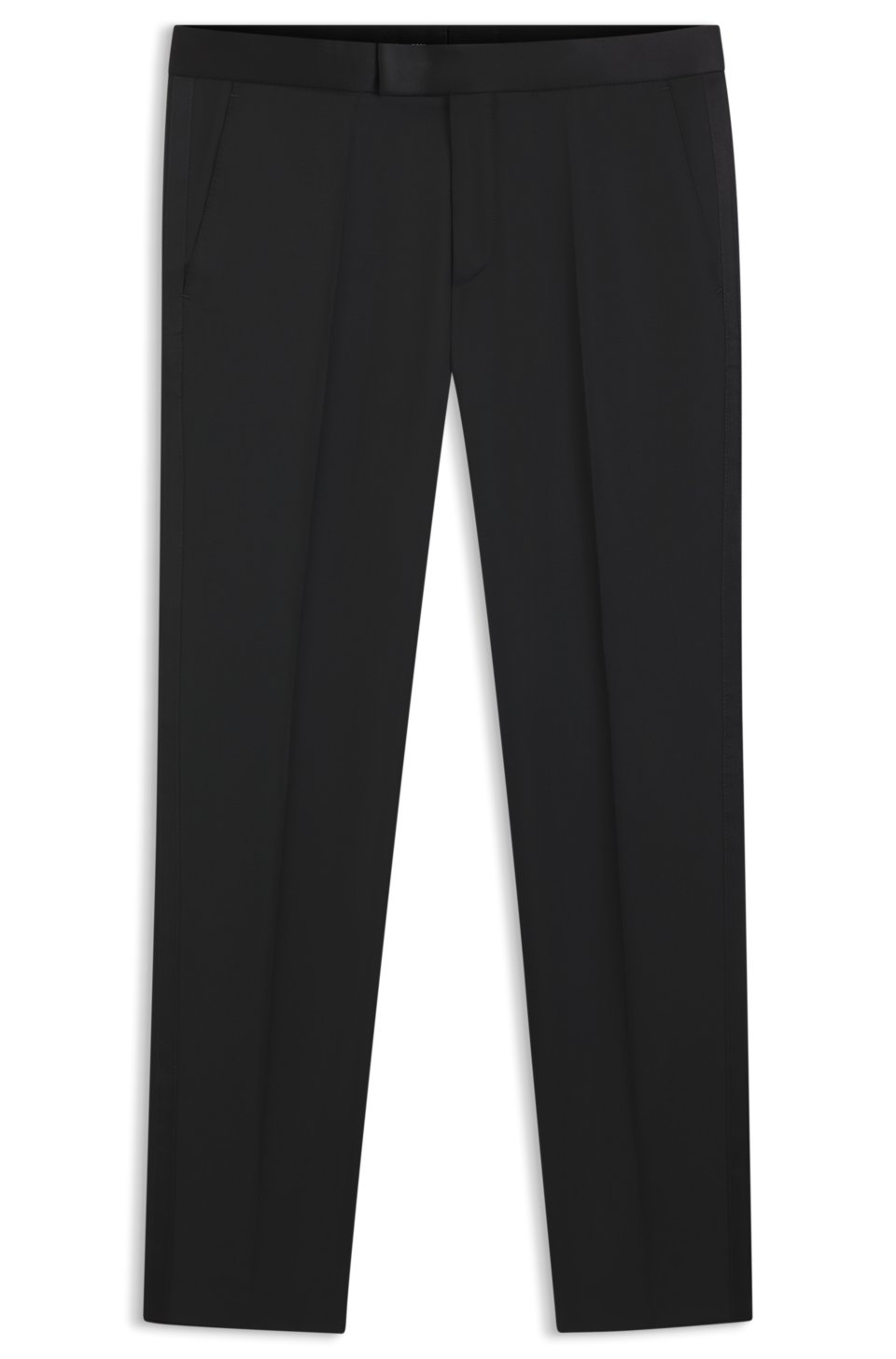 ONE slim-fit tuxedo trousers