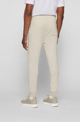 mens beige tracksuit bottoms