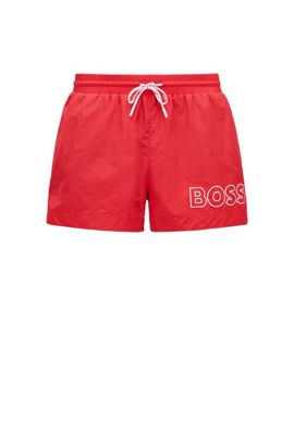 Hugo Boss Acava Swim Shorts Red