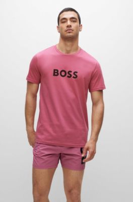 hugo boss shorts and tshirt