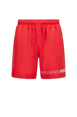 Hugo Boss Acava Swim Shorts Red
