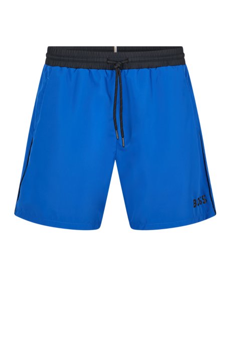 Hugo Boss Boss Starfish Swim Shorts Blue In Blue