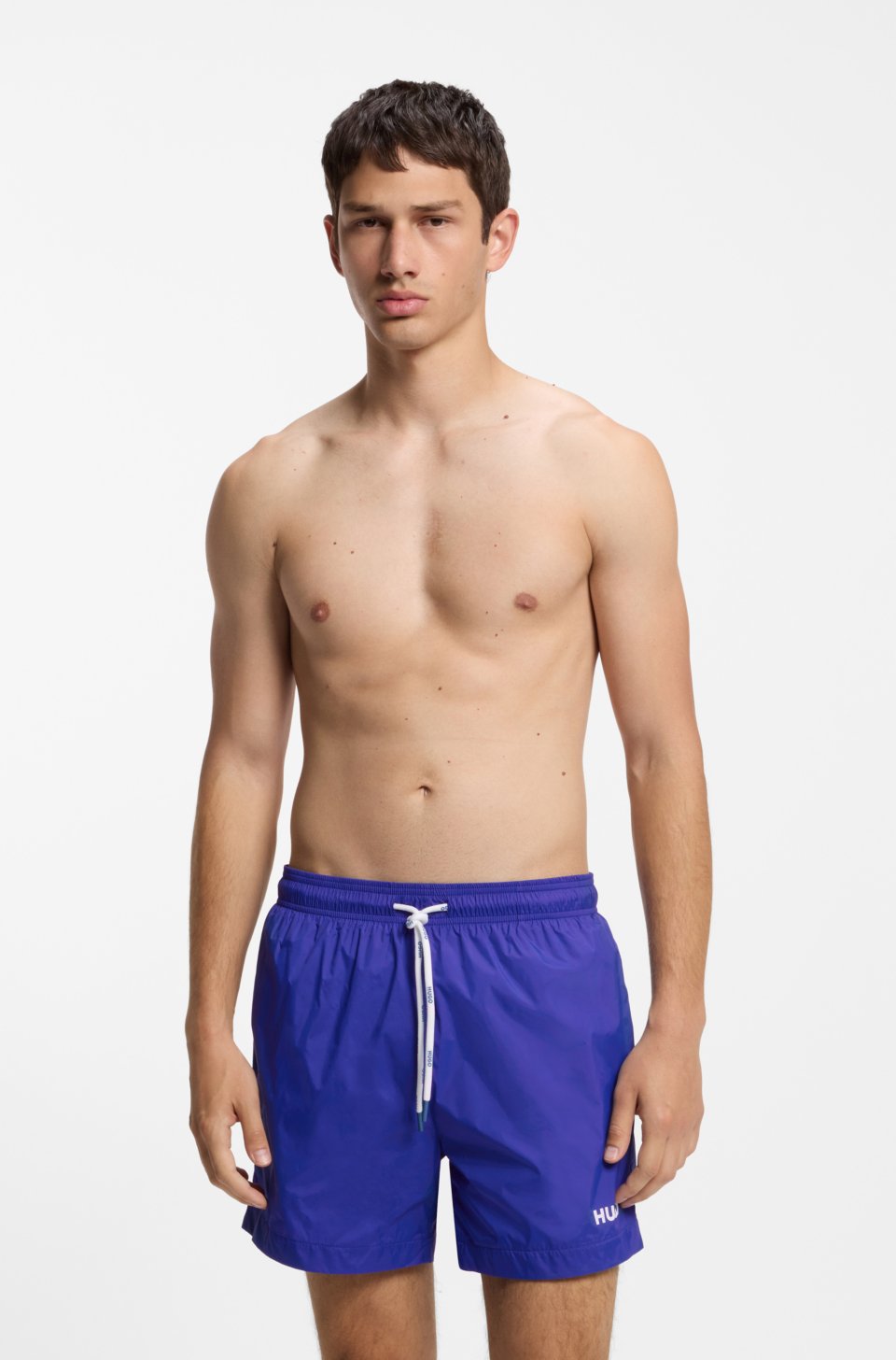 Logo-print swim shorts