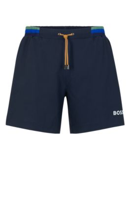 Hugo boss swim shorts navy new arrivals