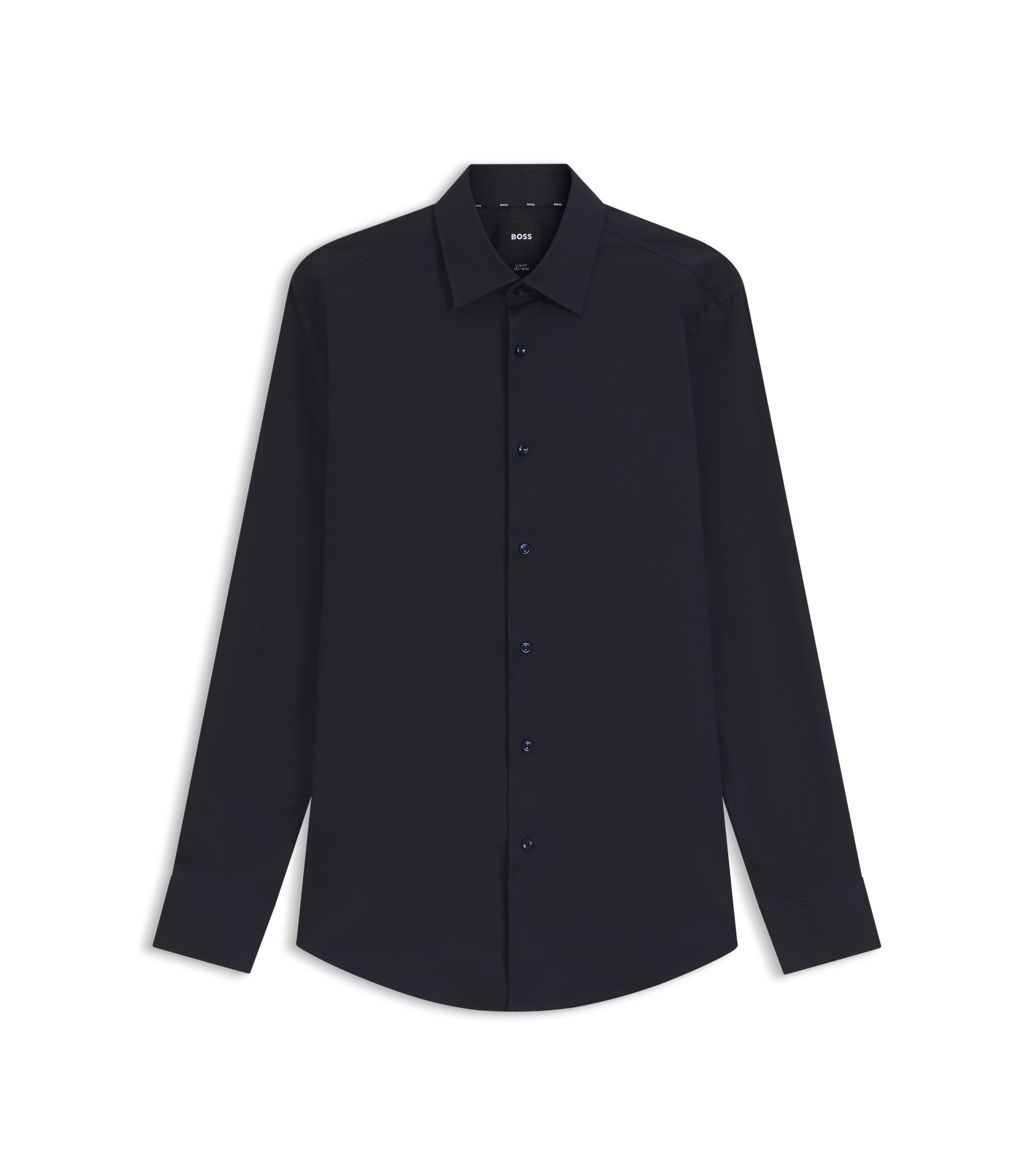 Navy Shirt, Sand Chino
