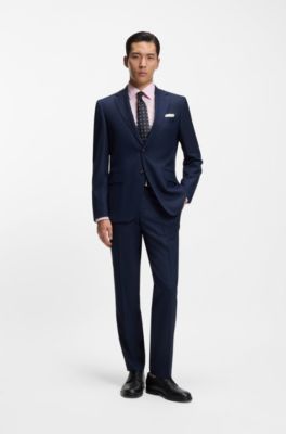 Camisa slim fit en popel&iacute;n de algod&oacute;n el&aacute;stico de planchado f&aacute;cil, Rosa claro