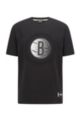 BOSS & NBA relaxed-fit T-shirt with dual branding, NBA NETS