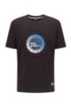 Camiseta relaxed fit BOSS & NBA con detalle de las dos marcas, NBA 76ERS