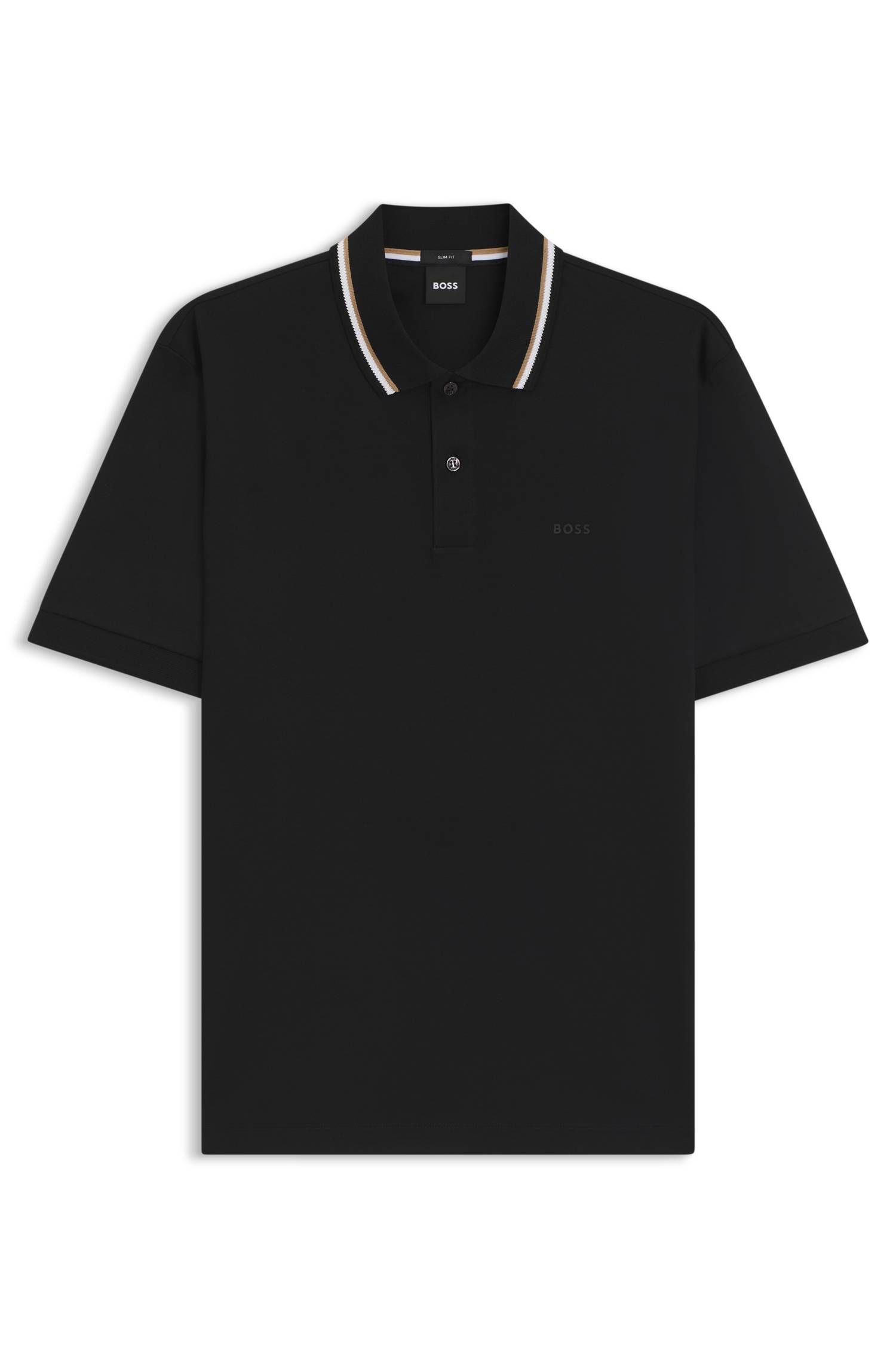 Boss T-shirt 'Penrose 38' beige / svart herr – bild 5