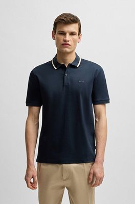 Blue polo outlet black jeans