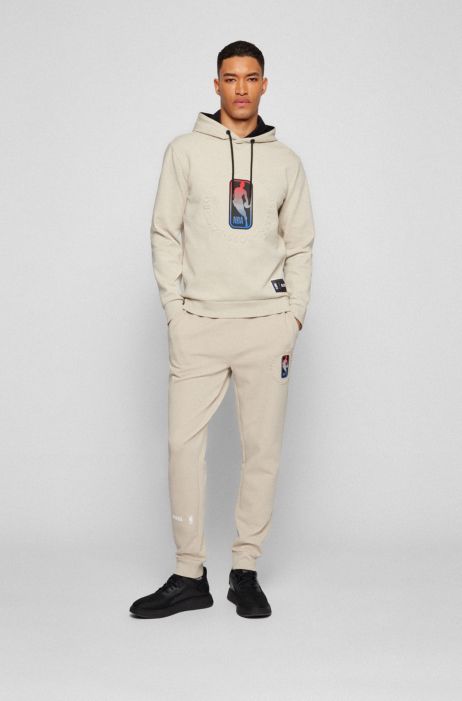 BOSS BOSS NBA Hooded Sweatshirt With Dual Branding | idusem.idu.edu.tr