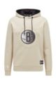 BOSS & NBA hooded sweatshirt with dual branding, NBA NETS