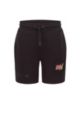 BOSS & NBA cotton-blend shorts with bold branding, NBA MIAMI HEAT