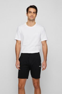 hugo boss white t shirt mens
