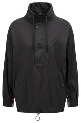 BOSS & NBA relaxed-fit sweatshirt with drawcord and exclusive branding , NBA Lakers