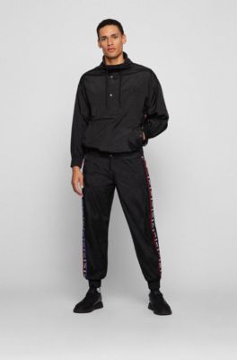 BOSS & NBA relaxed-fit sweatshirt with drawcord and exclusive branding , NBA Lakers