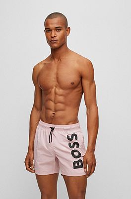 Hugo boss swim shorts on sale orange