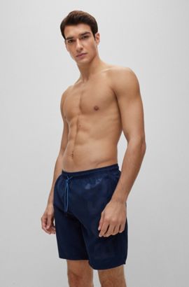 Hugo Boss Mens Beach Towel Swimwear Cover Up