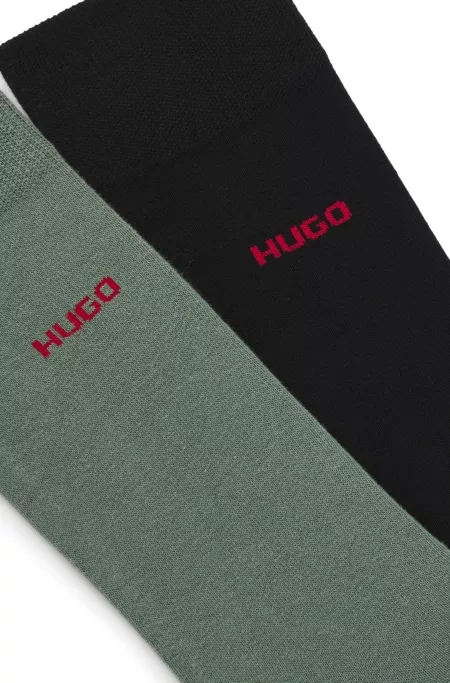 Two-pack of socks in a cotton blend