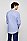 意大利格纹图案棉质混纺面料修身衬衫,  450_Light/Pastel Blue