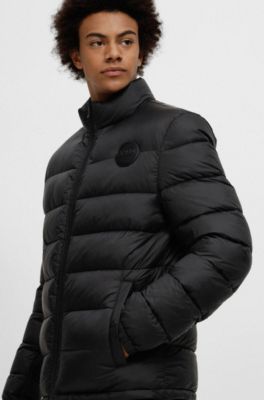 slim fit down jacket