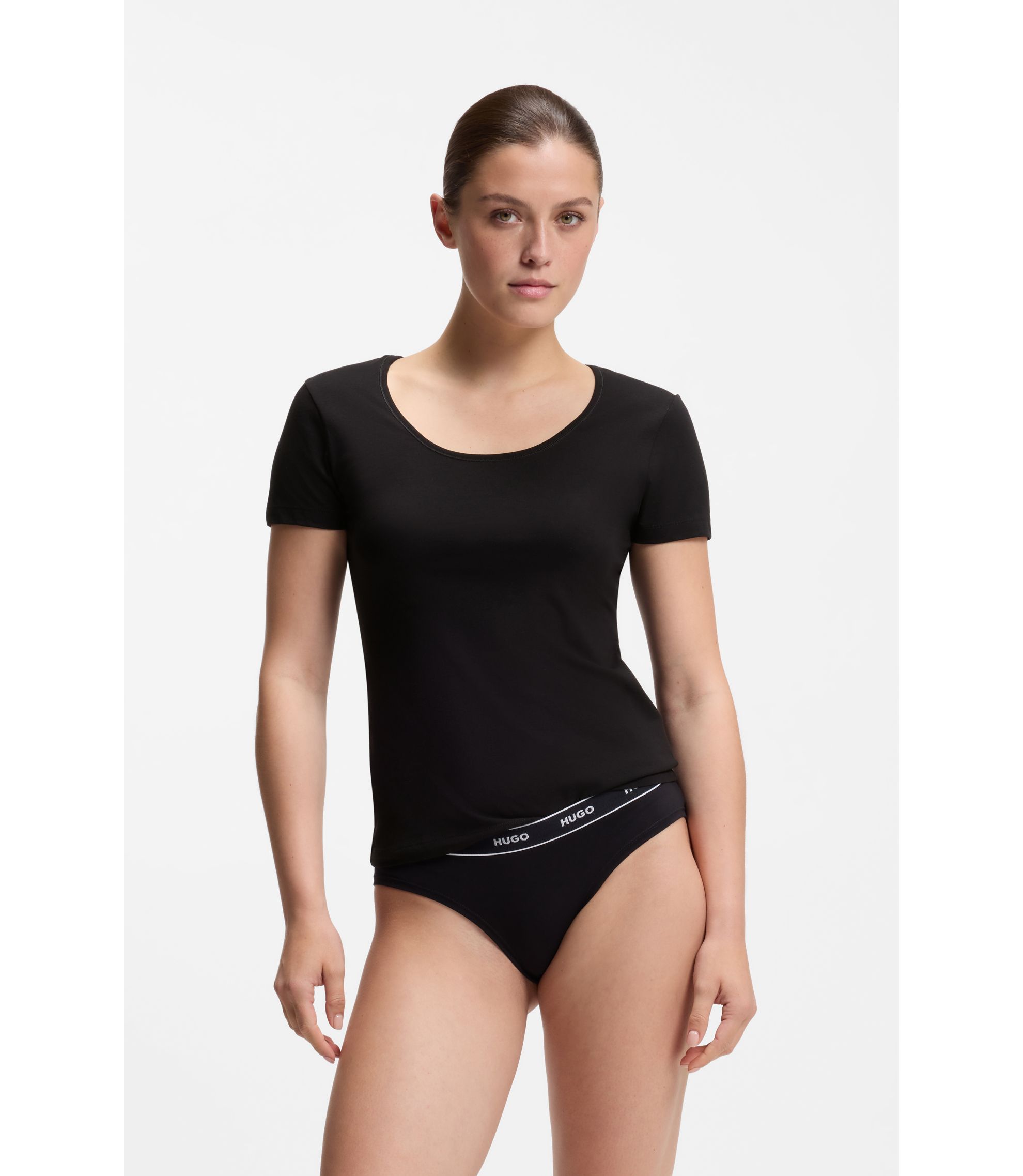 Zweierpack T-Shirts aus Baumwolle