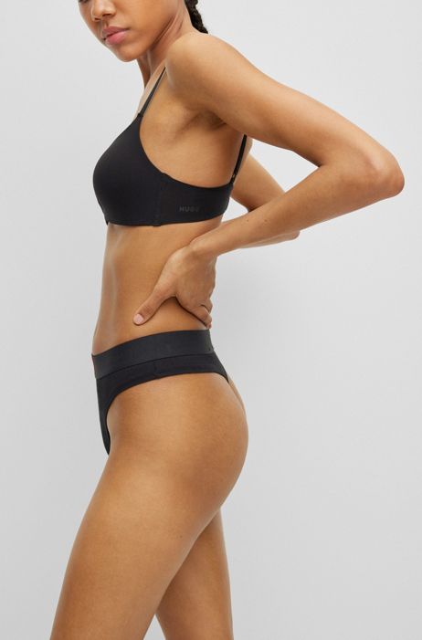 Farfetch Damen Sport Square-neck fitted swimsuit & Bademode Bademode Badeanzüge 